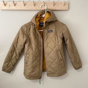 Patagonia kids quilted jacket, size 7/8